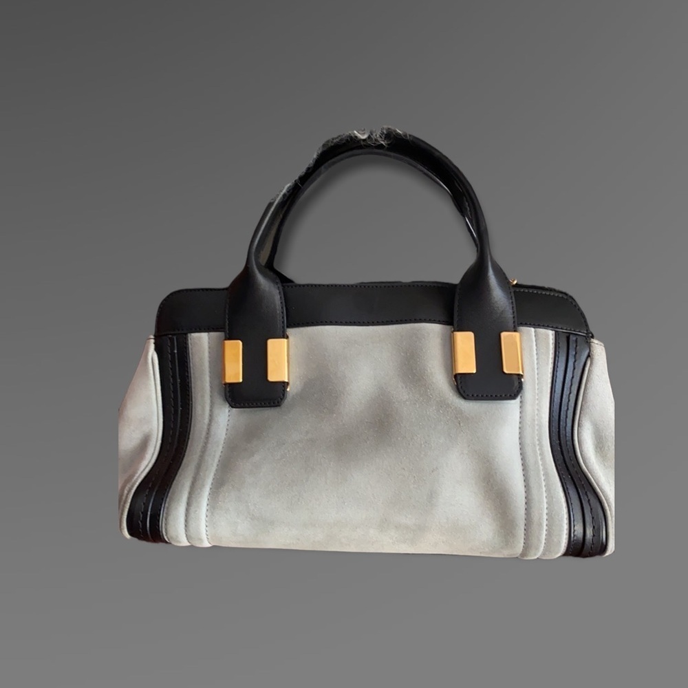 Elegant Black and Mint Women's Handbag - Picture 3 of 14